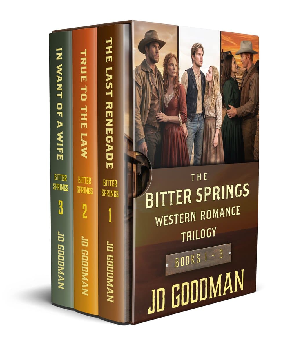 The Bitter Springs Western Romance Trilogy: Books 1 to 3